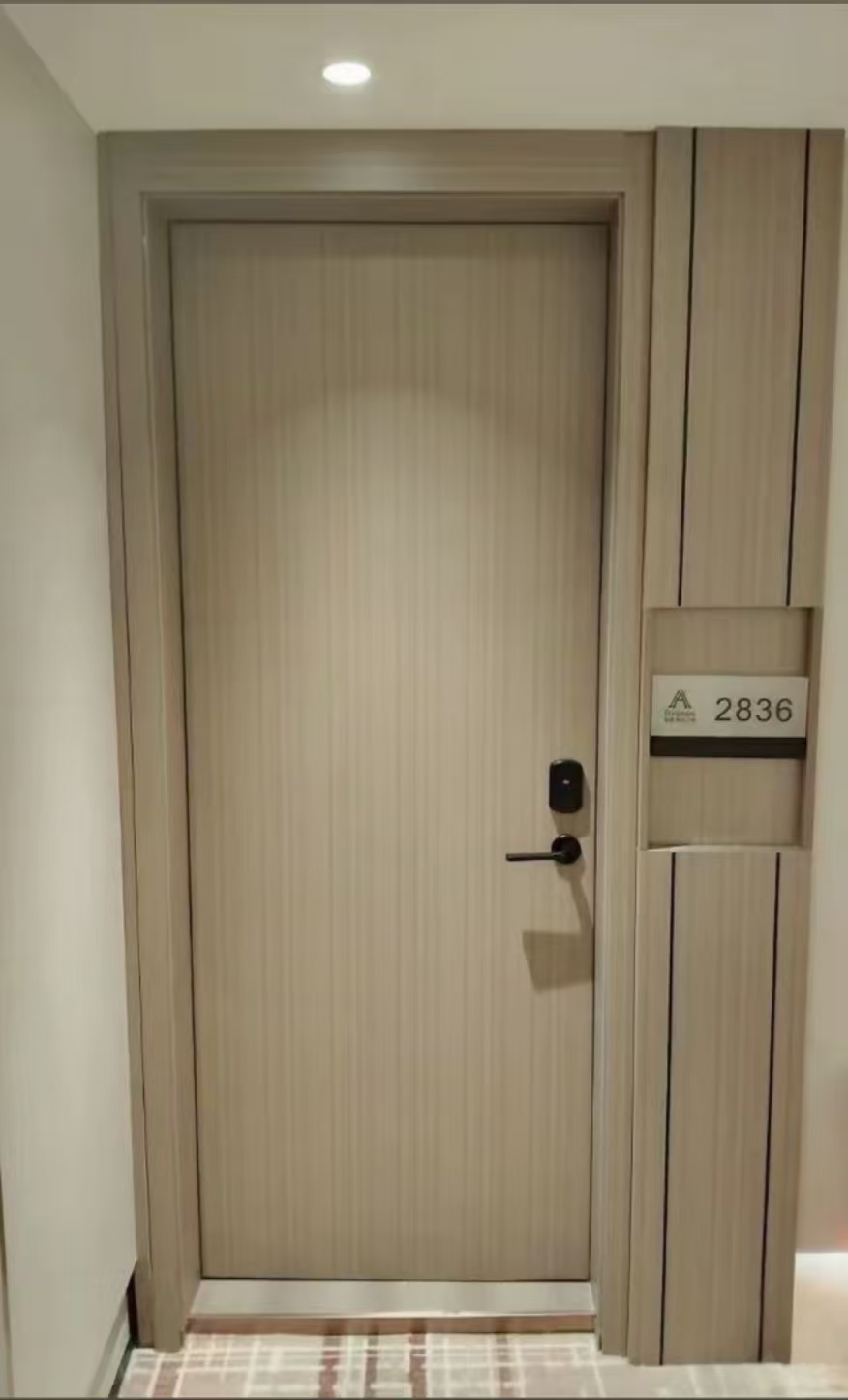 双止口静音门（铝木）酒店民宿餐饮包间/隔音45分贝接受定制